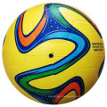 Yellow Color Smooth Surface Soccerball for Sporting